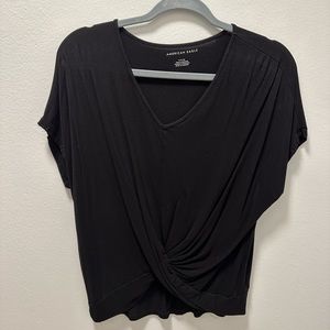 American Eagle twist front T-shirt